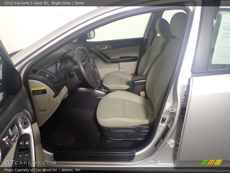 Bright Silver / Stone 2013 Kia Forte 5-Door EX