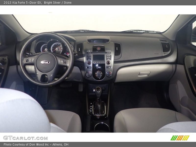 Bright Silver / Stone 2013 Kia Forte 5-Door EX
