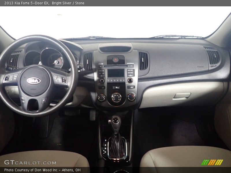Bright Silver / Stone 2013 Kia Forte 5-Door EX