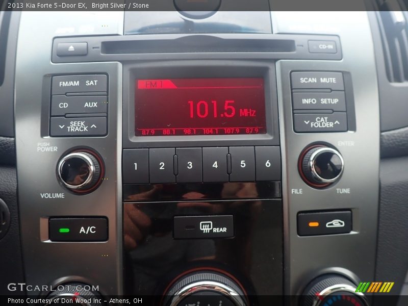 Bright Silver / Stone 2013 Kia Forte 5-Door EX