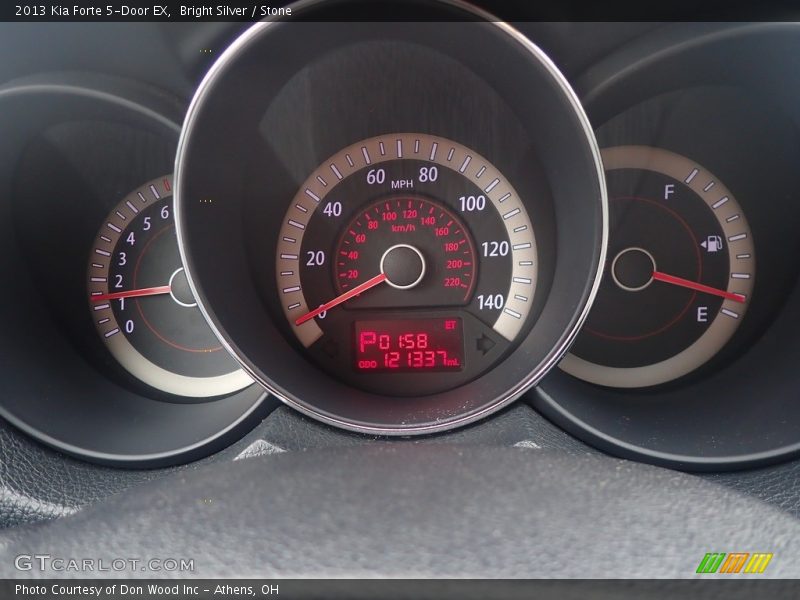 Bright Silver / Stone 2013 Kia Forte 5-Door EX