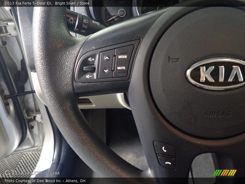 Bright Silver / Stone 2013 Kia Forte 5-Door EX