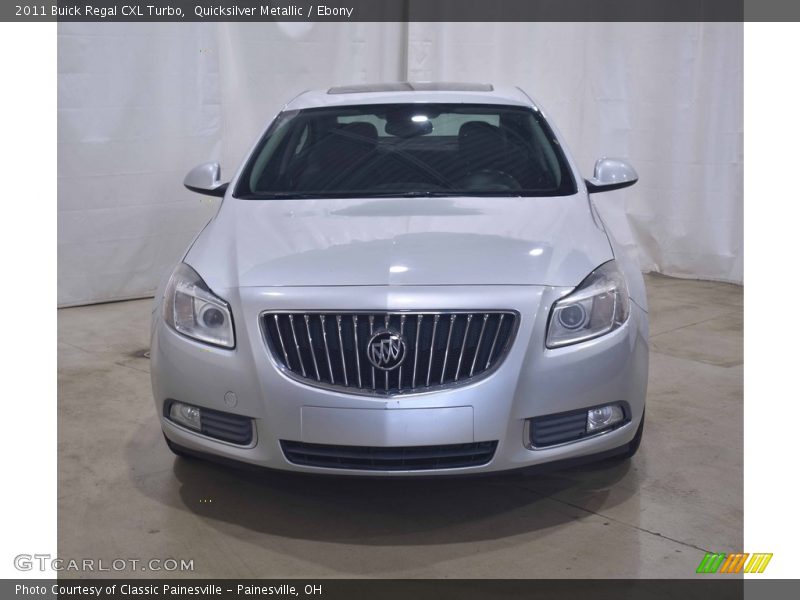 Quicksilver Metallic / Ebony 2011 Buick Regal CXL Turbo