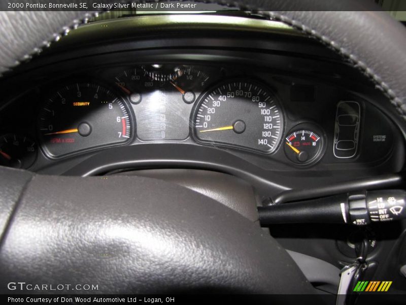Galaxy Silver Metallic / Dark Pewter 2000 Pontiac Bonneville SE
