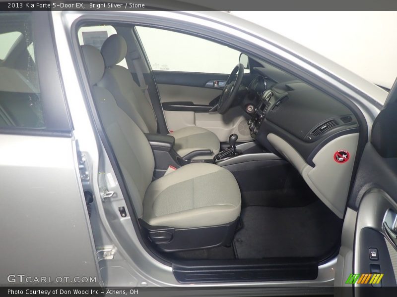 Bright Silver / Stone 2013 Kia Forte 5-Door EX