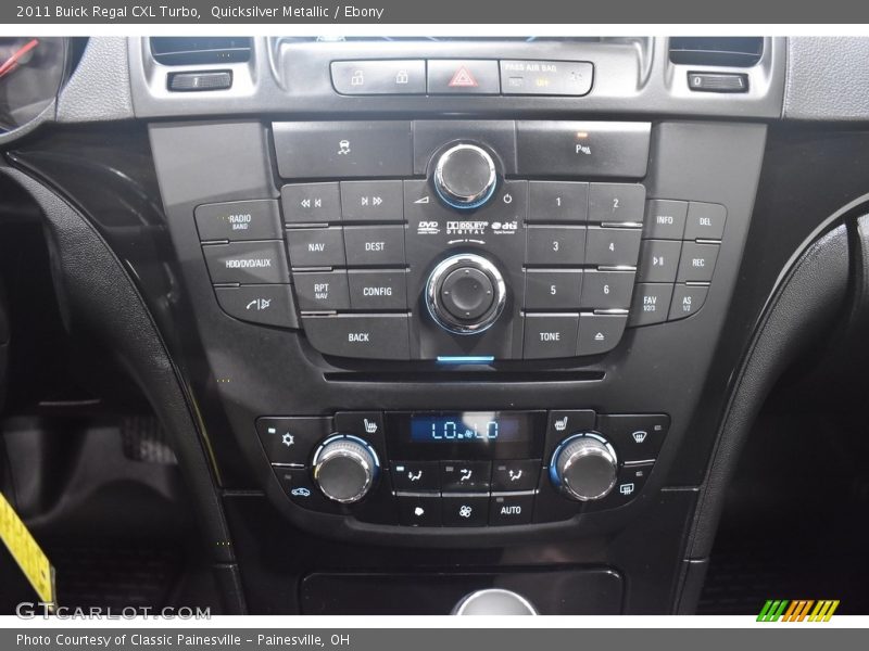 Controls of 2011 Regal CXL Turbo