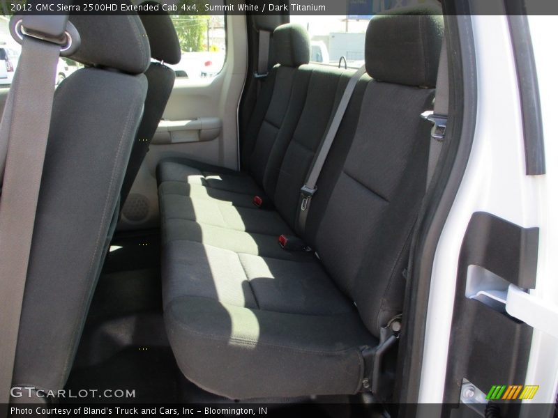 Summit White / Dark Titanium 2012 GMC Sierra 2500HD Extended Cab 4x4