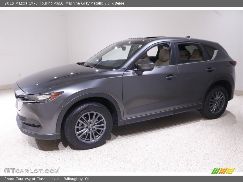 Machine Gray Metallic / Silk Beige 2019 Mazda CX-5 Touring AWD