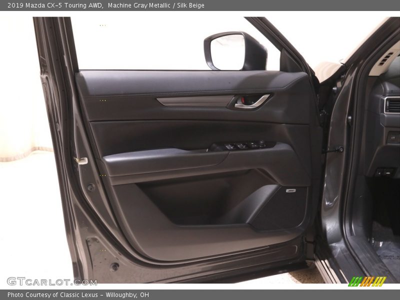Machine Gray Metallic / Silk Beige 2019 Mazda CX-5 Touring AWD
