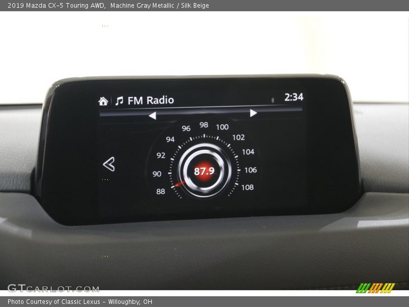 Machine Gray Metallic / Silk Beige 2019 Mazda CX-5 Touring AWD