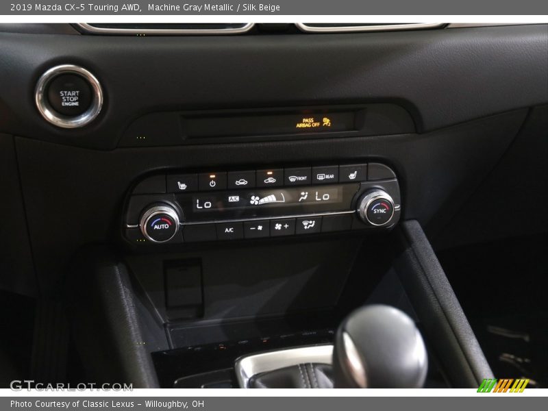 Machine Gray Metallic / Silk Beige 2019 Mazda CX-5 Touring AWD
