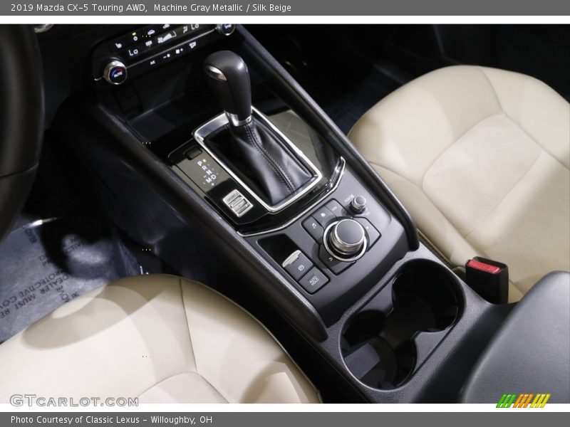 Machine Gray Metallic / Silk Beige 2019 Mazda CX-5 Touring AWD
