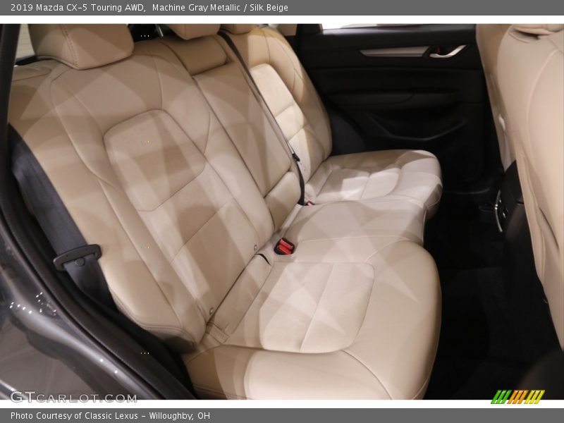 Machine Gray Metallic / Silk Beige 2019 Mazda CX-5 Touring AWD
