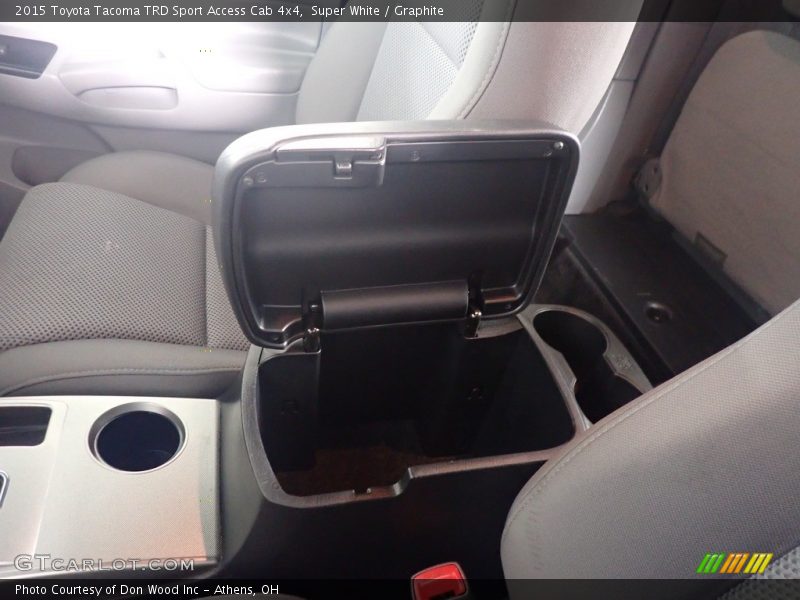 Super White / Graphite 2015 Toyota Tacoma TRD Sport Access Cab 4x4