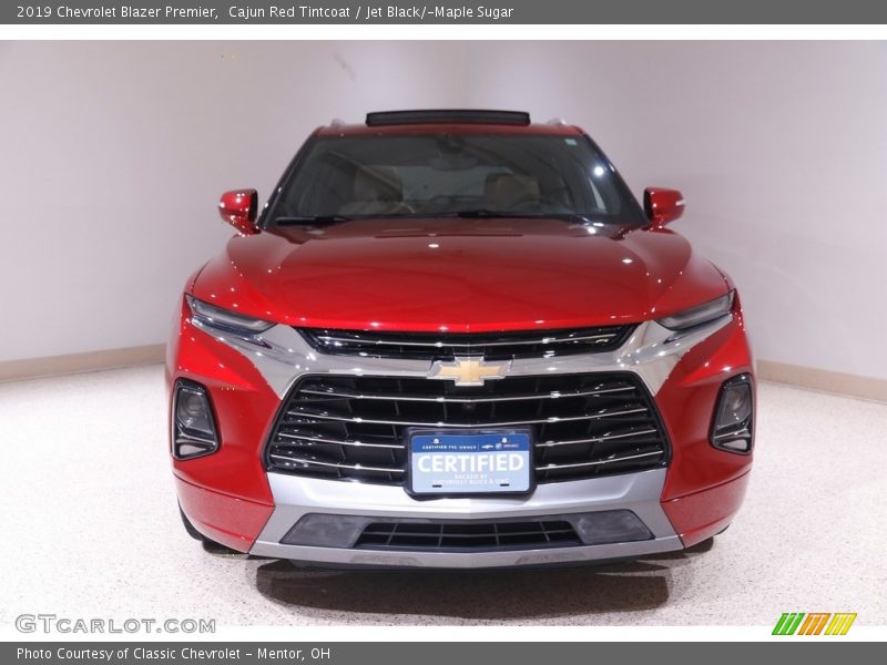 Cajun Red Tintcoat / Jet Black/­Maple Sugar 2019 Chevrolet Blazer Premier