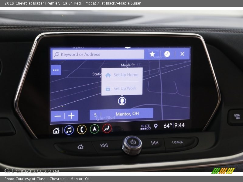 Cajun Red Tintcoat / Jet Black/­Maple Sugar 2019 Chevrolet Blazer Premier