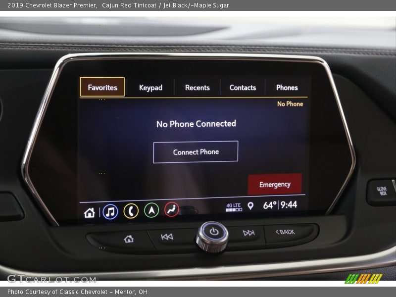 Cajun Red Tintcoat / Jet Black/­Maple Sugar 2019 Chevrolet Blazer Premier