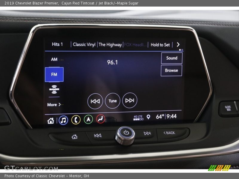 Cajun Red Tintcoat / Jet Black/­Maple Sugar 2019 Chevrolet Blazer Premier