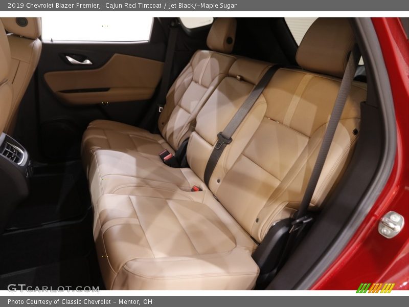 Rear Seat of 2019 Blazer Premier