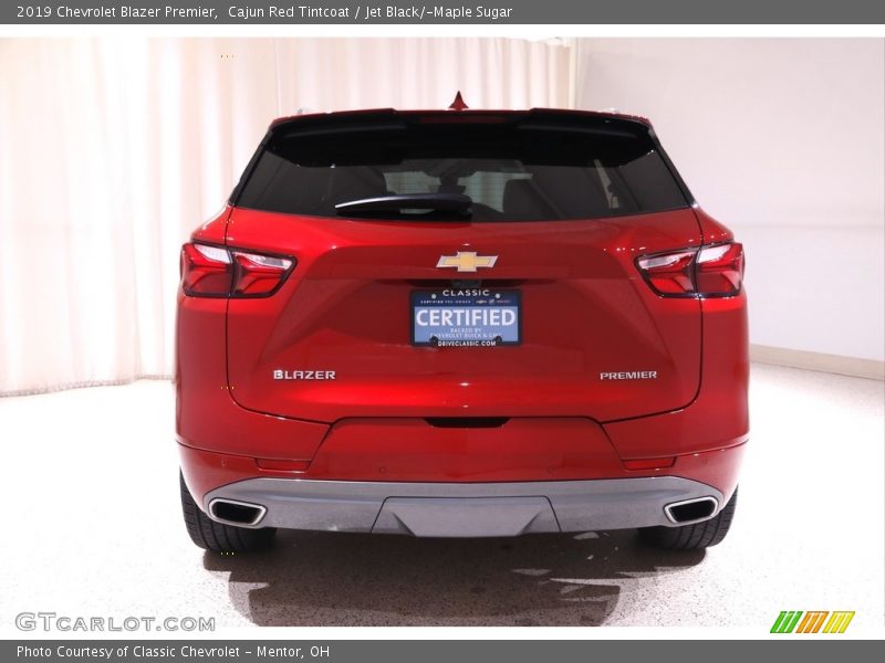 Cajun Red Tintcoat / Jet Black/­Maple Sugar 2019 Chevrolet Blazer Premier
