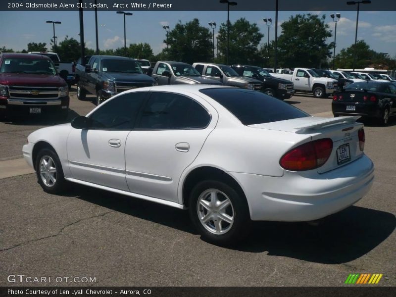 Arctic White / Pewter 2004 Oldsmobile Alero GL1 Sedan