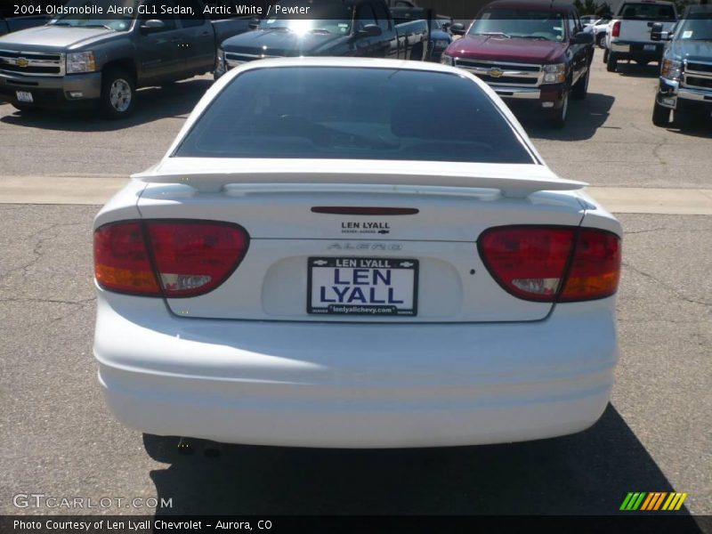 Arctic White / Pewter 2004 Oldsmobile Alero GL1 Sedan