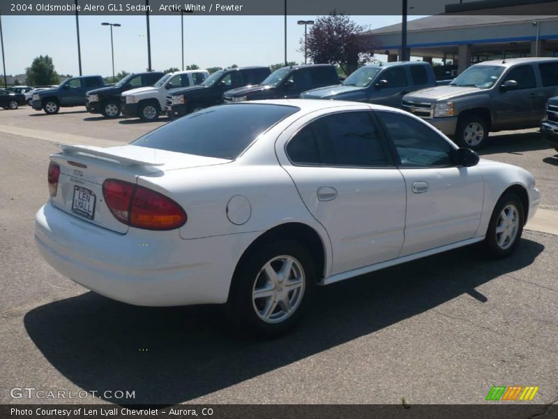 Arctic White / Pewter 2004 Oldsmobile Alero GL1 Sedan
