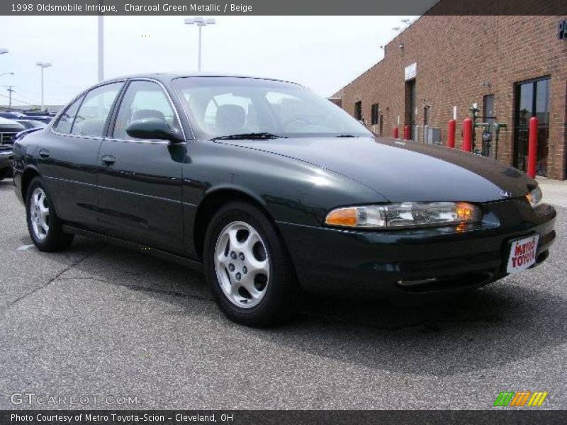 Charcoal Green Metallic / Beige 1998 Oldsmobile Intrigue
