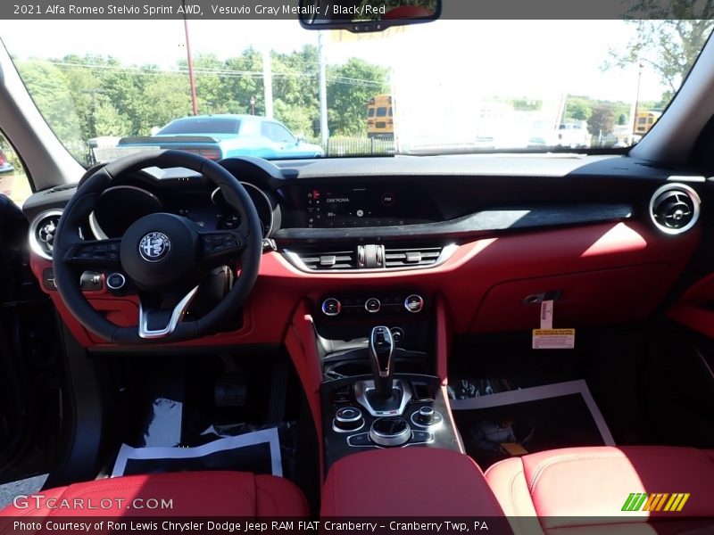 Dashboard of 2021 Stelvio Sprint AWD