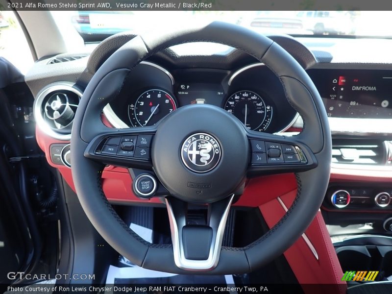  2021 Stelvio Sprint AWD Steering Wheel