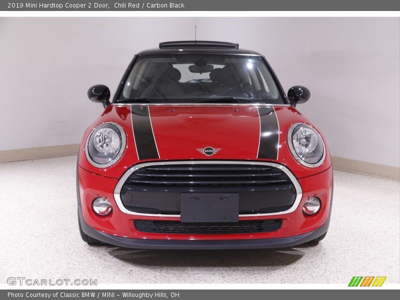 Chili Red / Carbon Black 2019 Mini Hardtop Cooper 2 Door