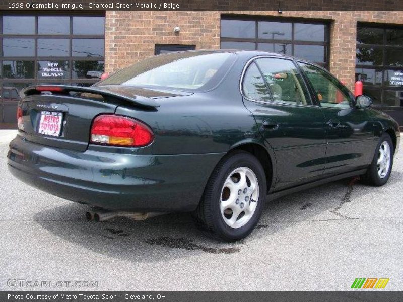 Charcoal Green Metallic / Beige 1998 Oldsmobile Intrigue