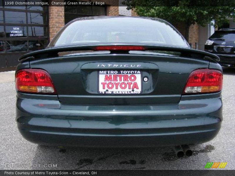 Charcoal Green Metallic / Beige 1998 Oldsmobile Intrigue