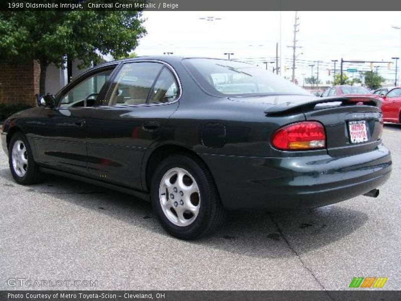 Charcoal Green Metallic / Beige 1998 Oldsmobile Intrigue