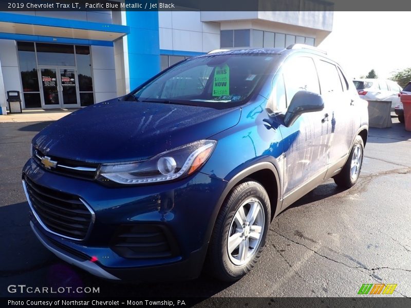 Pacific Blue Metallic / Jet Black 2019 Chevrolet Trax LT