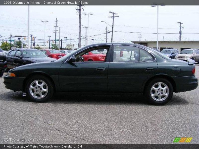 Charcoal Green Metallic / Beige 1998 Oldsmobile Intrigue