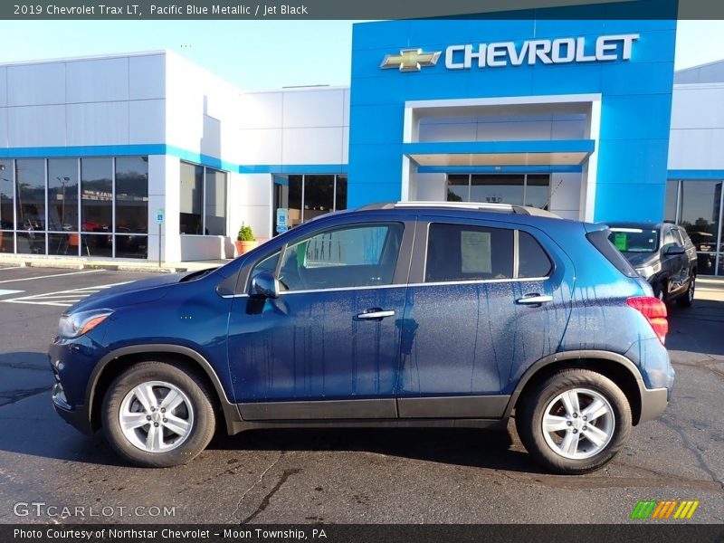 Pacific Blue Metallic / Jet Black 2019 Chevrolet Trax LT