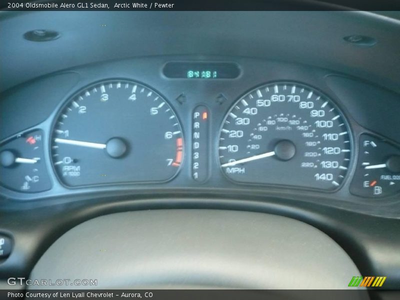 Arctic White / Pewter 2004 Oldsmobile Alero GL1 Sedan