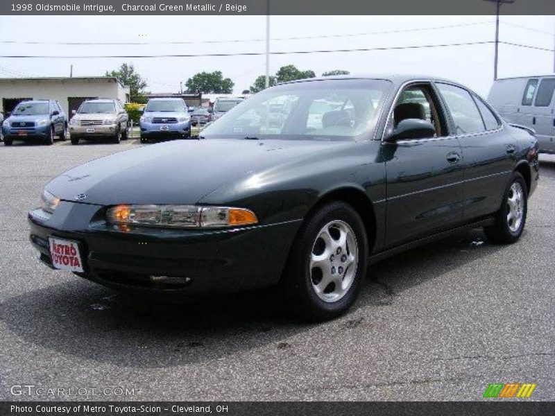 Charcoal Green Metallic / Beige 1998 Oldsmobile Intrigue