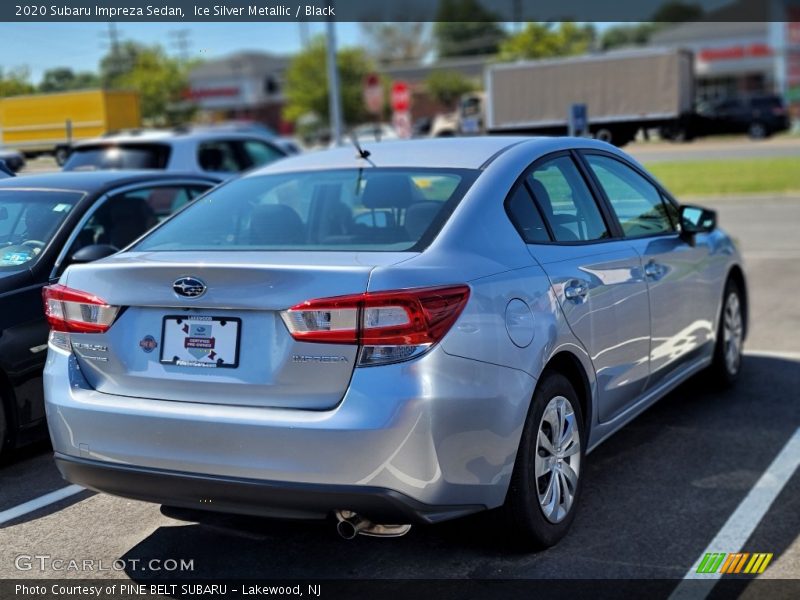 Ice Silver Metallic / Black 2020 Subaru Impreza Sedan