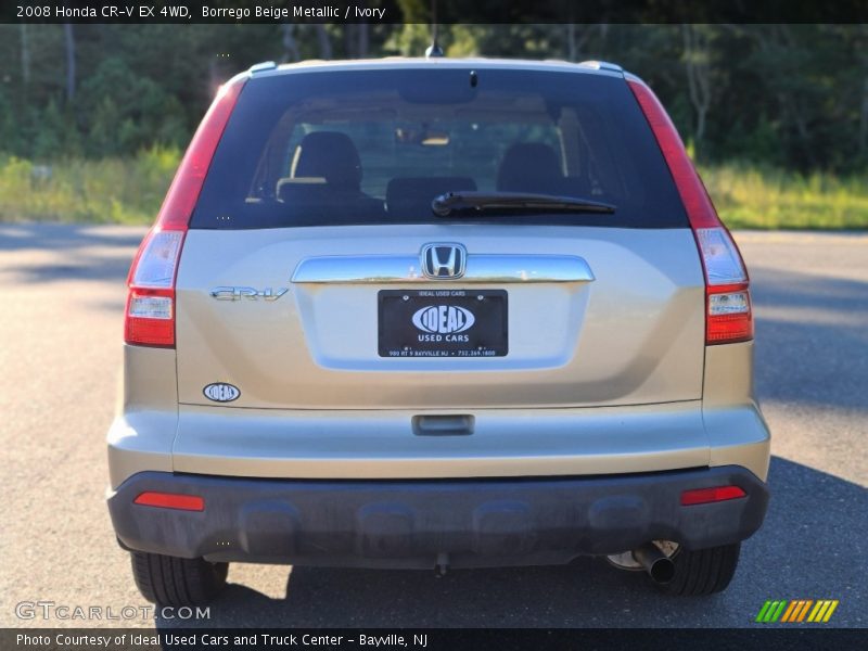 Borrego Beige Metallic / Ivory 2008 Honda CR-V EX 4WD