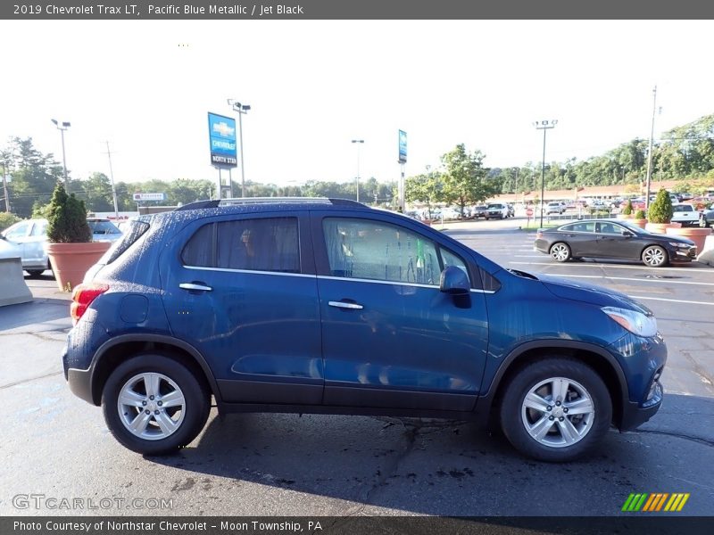 Pacific Blue Metallic / Jet Black 2019 Chevrolet Trax LT