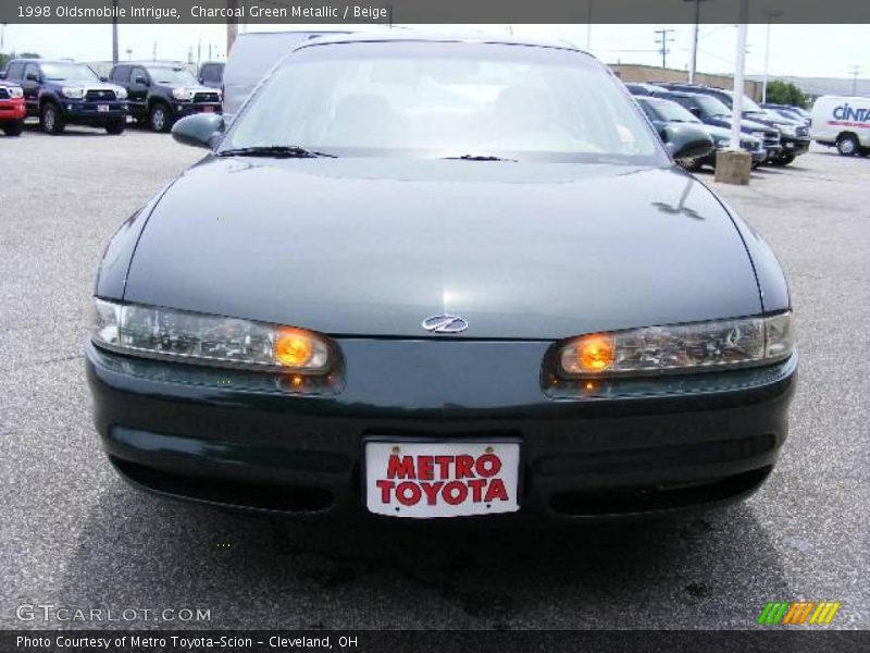 Charcoal Green Metallic / Beige 1998 Oldsmobile Intrigue