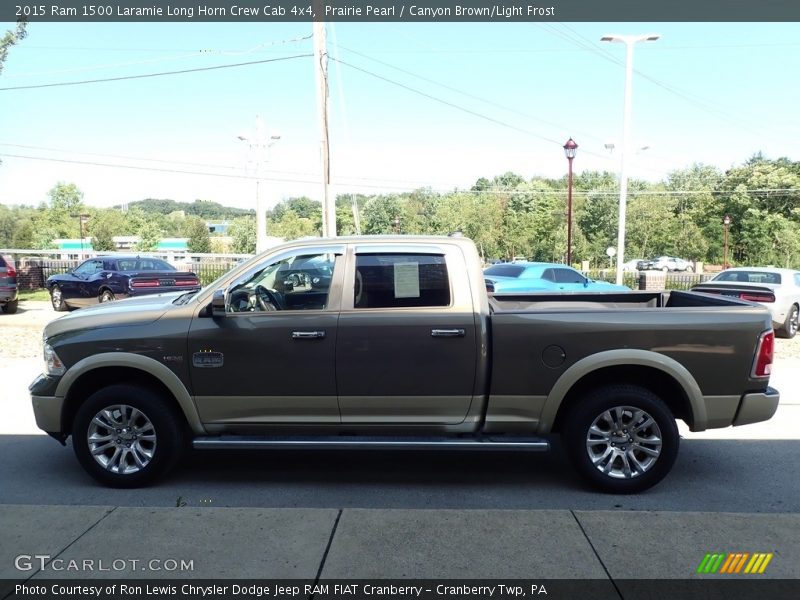  2015 1500 Laramie Long Horn Crew Cab 4x4 Prairie Pearl