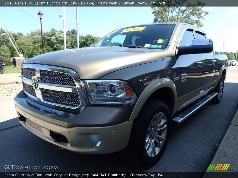 Front 3/4 View of 2015 1500 Laramie Long Horn Crew Cab 4x4