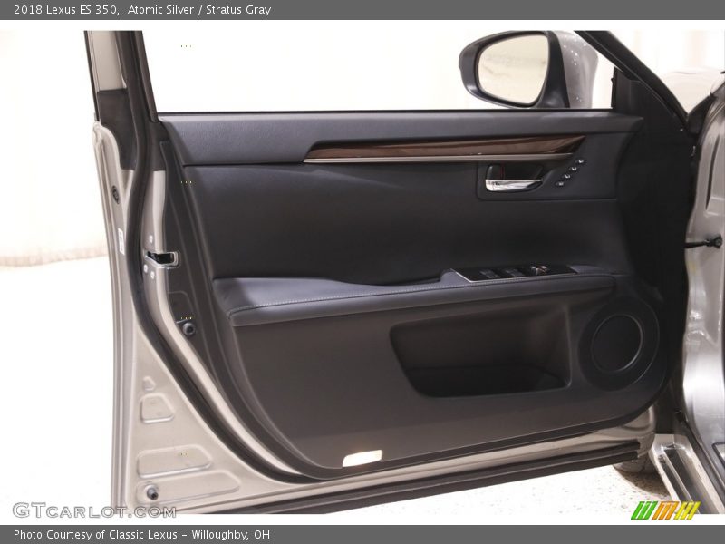 Atomic Silver / Stratus Gray 2018 Lexus ES 350