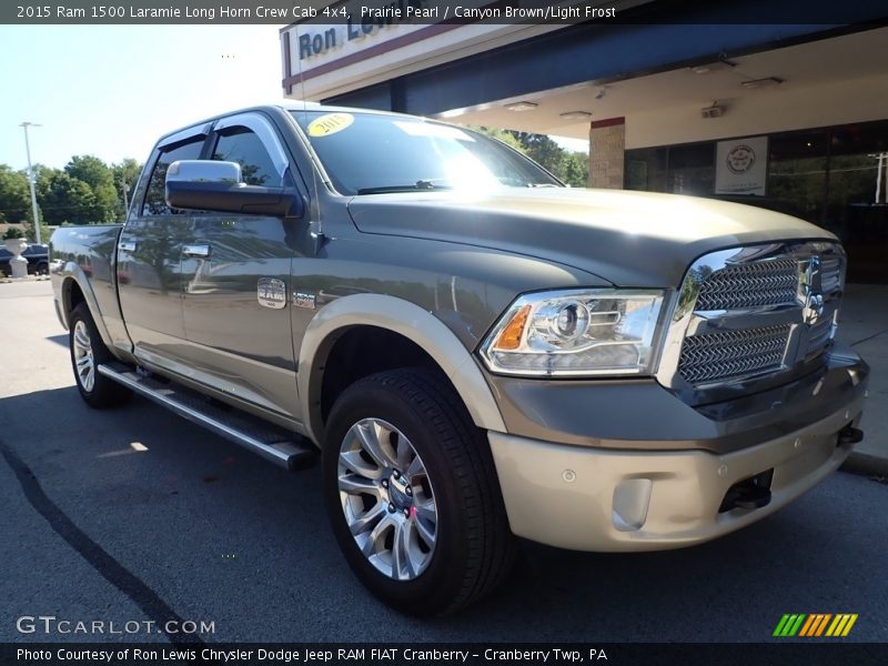 Front 3/4 View of 2015 1500 Laramie Long Horn Crew Cab 4x4
