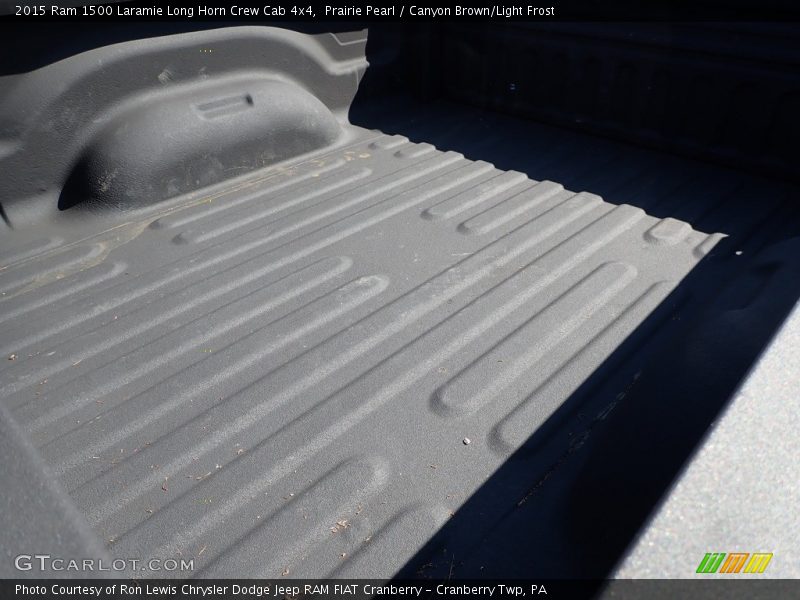 Prairie Pearl / Canyon Brown/Light Frost 2015 Ram 1500 Laramie Long Horn Crew Cab 4x4