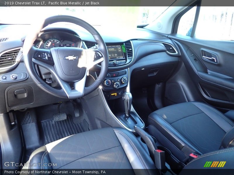 Pacific Blue Metallic / Jet Black 2019 Chevrolet Trax LT