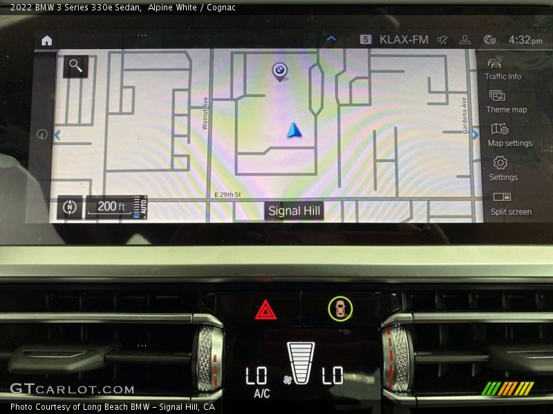 Navigation of 2022 3 Series 330e Sedan